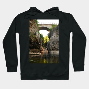 Ponte Romano in Premariacco Hoodie